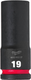 Головка ударная удлиненная ShW 19 мм, 1/2" Milwaukee 4932480337