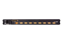 KVM консоль ATEN 8-Port PS/2-USB VGA Single Rail 17.3" 1920 x 1080 @ 60 Hz LCD KVM Switch CL5708MW-ATA-RG