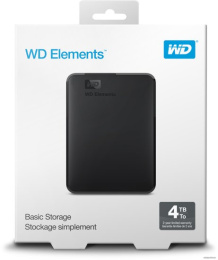 Жесткий диск WD USB3.0 4TB WDBU6Y0040BBK-WESN Elements Portable 2.5" черный