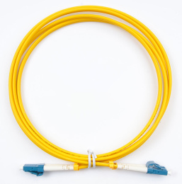 Патчкорд оптический CABEUS LC-LC Duplex, SM, 1m [ШОC-SM 657А1 -DX2x3,0-LC/UPC-LC/UPC-1]