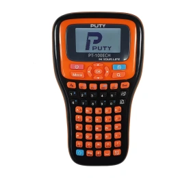 Принтер для печати наклеек Puty PT-100ECH ручной рус/англ печатает только на лентах Vell CH (аналог Brother PT E110, PT H110, Dymo D210) 1350565