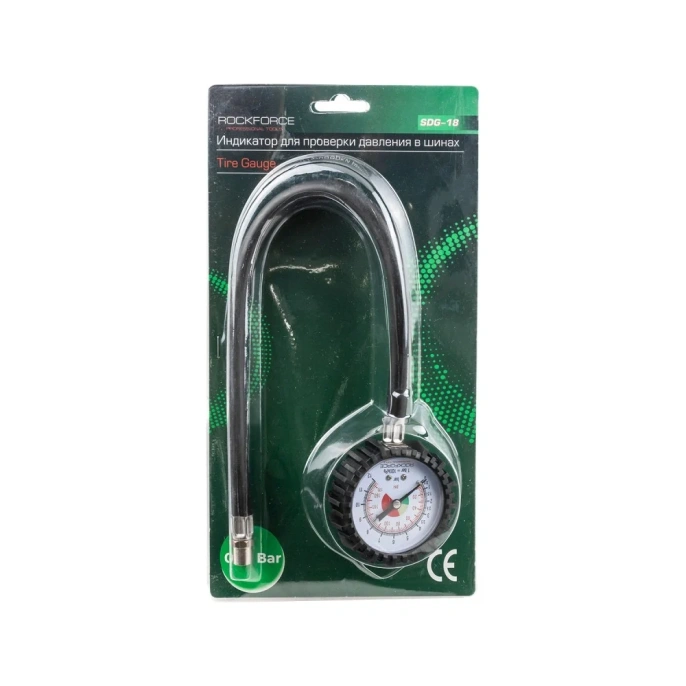 Индикатор для проверки давления в шинах Rockforce 0-12 bar RF-SDG-18 57065