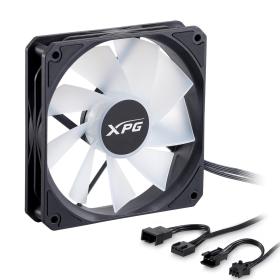 Вентилятор 120mm ADATA XPG VENTO R 120 ARGB PWM НАБОР 3 в 1 VENTOR120ARGBPWM3C-BKCWW 4-pin, PWM, 120x120x25mm, 300-1600об/мин Black