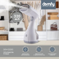Отпариватель ручной DOMFY DSW-GS205 белый / серый