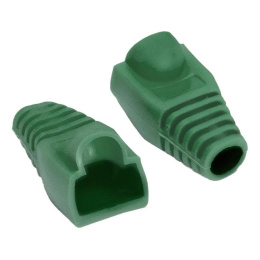 Колпачок ExeGate BC45-100-GN изолирующий для коннектора RJ-45, зеленый (100шт) EX292852RUS