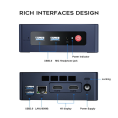 Мини-компьютер Beelink MINI S, CPU: Intel® Celeron® N5095 Processor , 4C/4T , GPU : Intel® UHD Graphics , 8GB DDR4 RAM  128GB SSD , Wi-Fi 5 ; Bluetooth 5.0; LAN 1000M BL/MINI S/N5095/8G/128G/Navy Blue