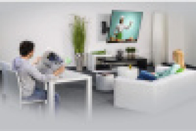 Кронштейн для телевизора HAMA H-118113, 10-26", настенный, поворот и наклон,  черный [00118113]