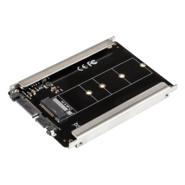 Переходник ExeGate EXE-527 (M.2 B key -> 2.5" SATA, для установки SSD M.2 в отсек 2.5") EX283708RUS