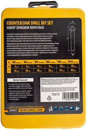 Набор оснастки Denzel 72313 по металлу 6пред. для дрелей