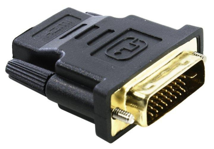 5bites DH1803G Переходник DVI 24+1 M / HDMI F, зол.разъемы