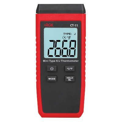 Термометр RGK CT-12 контактный красный/черный 776400