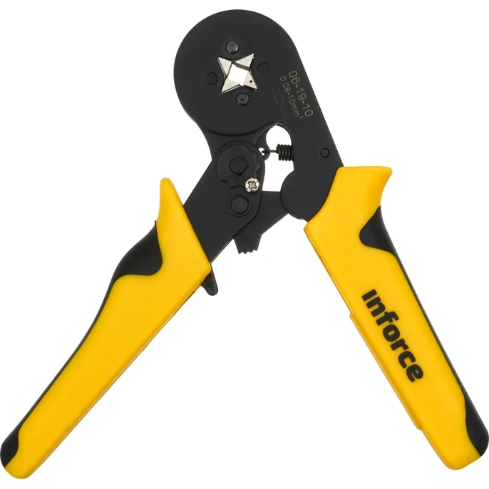 Квадратные пресс клещи Inforce 0.08-10 мм2 06-19-10