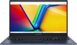 Ноутбук 15.6" IPS FHD ASUS X1504VA-BQ2970 синий (Core i3 1315U/16Gb/512Gb SSD/VGA int/noOS) (90NB10J1-M03CF0)