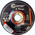 Диск шлифовальный Cutop T27-125x6.0x22.2 C01039 диаметр диска: 125 мм, диаметр посадочного отверстия: 22.2 мм, обрабатываемый материал: металл