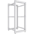Стойка серверная NTSS OR двухрамная 42U, 600-1000мм, комплект ножек, серый RAL 7035 NTSS-2POR42U/600-1000