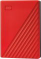 5ТБ Внешний диск HDD WD My Passport WDBPKJ0050BRD-WESN, USB 3.2 Gen 1, красный