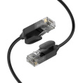 Кабель UGREEN NW122 (70334) CAT 6A Pure Copper Ethernet Cable. Диаметр 2.8. Длина: 2м. Цвет: черный