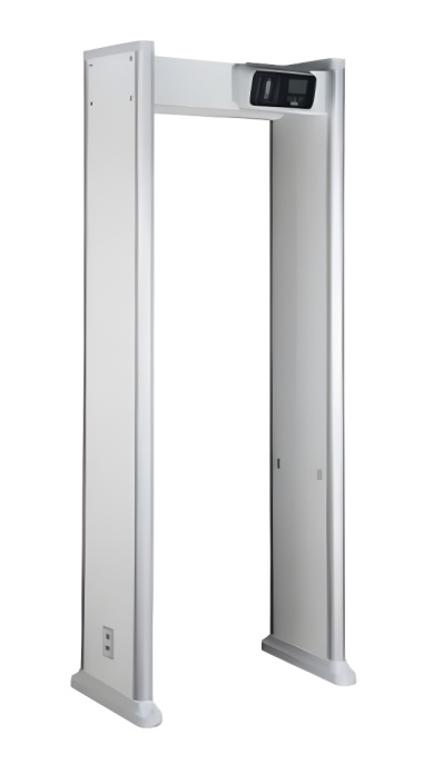 Металлодетектор Dahua DHI-ISC-D106 (индикация: светодиод, дисплей, звуковая, 6 независимых зон обнаружения, 20 частот, регулировка чувствительности, ИК-датчик, самодиагностика, счетчик проходов, устранения помех, LCD (3.5’’))