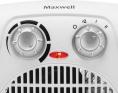 Тепловентилятор ТЭН Maxwell MW-3458, 2000Вт, с термостатом, 2 режима, белый