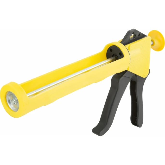 Полукорпусной пистолет для герметика FIT 225 мм, полипропиленовый корпус, Профи 14238