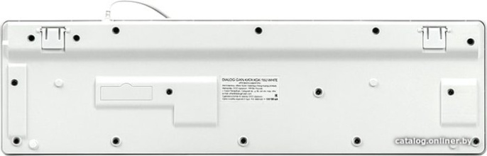 Dialog Gan-Kata Клавиатура KGK-16U WHITE - игровая с RGB-подсветкой, USB, белая
