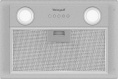 Вытяжка встраиваемая Weissgauff Dubhe 450 Inox нержавеющая сталь управление: кнопочное (1 мотор)