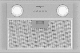 Вытяжка встраиваемая Weissgauff Dubhe 450 Inox нержавеющая сталь управление: кнопочное (1 мотор)