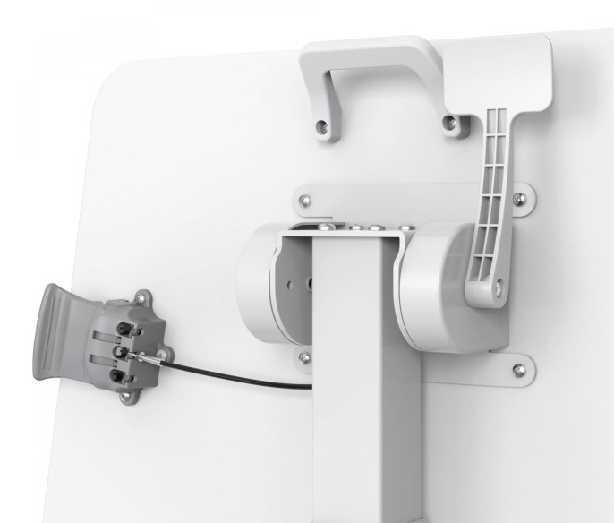 Стол для ноутбука Cactus VM-FDS109, с регулировкой высоты, МДФ, белый