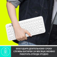 Клавиатура беспроводная Logitech K380 (DARK GREY, Multi-Device, Bluetooth Classic (3.0), 2 батарейки типа ААА)