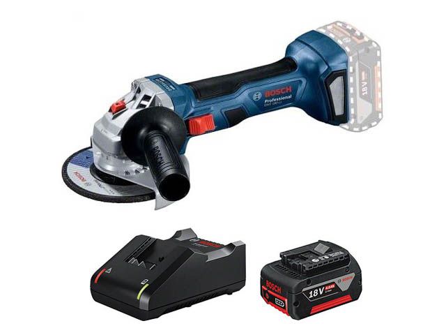 Аккум. углошлифмашина BOSCH GWS 180-LI в кор. + АКЦИЯ аккумулятор + зарядное 06019H9020A1