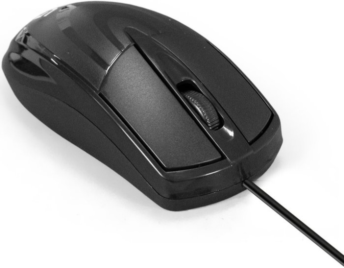 Мышь ExeGate Professional Standard SH-8025 USB, оптическая, 1000dpi, 3D, 3 кнопки и колесо прокрутки, длина кабеля 1,5м, черная, Color Box EX295306RUS