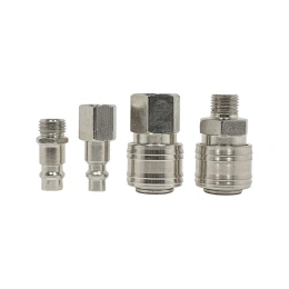 Набор быстроразъемных соединений 1/4'', 4 предмета Forcekraft FK-SE14-4(51562)