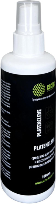 Чистящее средство Cactus CS-PC100 Platenclene,  100 мл,  для резиновых поверхностей