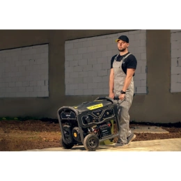 Бензиновый генератор (6,5 кВт; эл.стартер; ATS, колёса и ручки) Inforce GL 6500 04-03-15