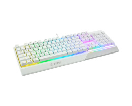 Клавиатура MSI Vigor GK30, проводная, USB, плунжерная, белый [s11-04ru304-cla]