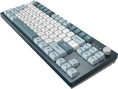 Клавиатура Montech MKey TKL Freedom MK87FR / игровая / механическая / Gateron G Pro 2.0 Red- линейные свитчи 45гр. / пластик - PBT / MDA профиль кейкапов / регулируемая RGB 18 режимов / подключение USB-A / тихий клик / 87 клавиш TKL