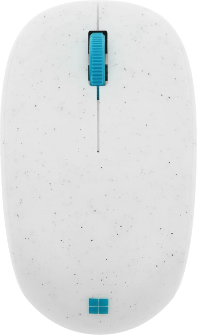 Мышь Microsoft Ocean Plastic Mouse, оптическая, беспроводная, светло-серый [i38-00003]