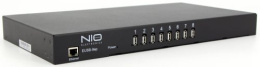Сетевой концентратор USB NIO-EUSB 12ep USB/IP хаб на 12 портов с 1 блоком питания