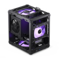 Корпус без блока питания Case JONSBO C6 Handle, Mini-Tower, no fan, 1xUSB-A 3.0 + 1xUSB-C 3.1, mATX, mITX Black (C6 Handle Black)