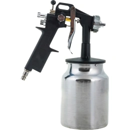 Пневматический краскопульт INTERTOOL HP, форсунка 1.5 мм, бачок 1000 мл, PT-0211