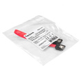 Кабель SATA ExeGate EX-CC-SATA-DATA-0.3L (7pin/7pin, SATA III до 6Gbps, металлические защелки, 0,3м) EX294730RUS