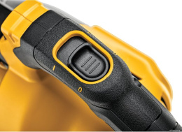 Пылесос DeWalt DCV501LN-XJ щеточный, ручной, объем бака: 0.75л, источник питания: аккумулятор, Li-Ion, 18В, тип пылесборника: контейнер, длина всасывающего шланга: 0.625м, уровень шума: 75дБ А , уровень