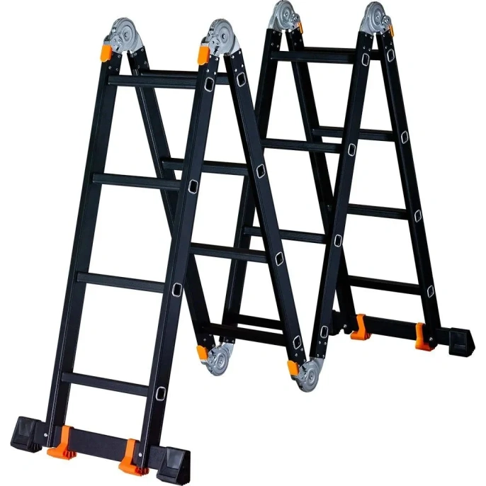 Лестница-стремянка WORKY 4x4 трансформер МИ ПРОФИ, высота 4.6 м ARD260018