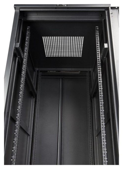 Шкаф коммутационный Lanmaster Business TWT-CBB-22U-6X10-P1 напольный 22U 600x1000мм пер.дв.перфор. задн.дв.перфор.2-хст. 2 бок.пан. 800кг черный IP20