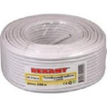 Rexant 01-5101-3 Кабель телефонный ШТЛП 4 жилы CCA, белый, 100м