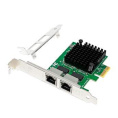 ORIENT XWT-INT226L2PE, Сетевая карта PCI-Ex1 v3.1 2xRJ45 2.5GbE NIC, Intel I226-V chipset, 2.5/1 Гбит/с, 2 планки крепления 33474