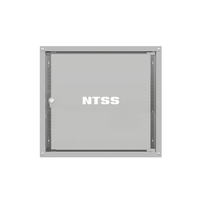 Шкаф коммутационный NTSS Lime NTSS-WL9U5560GS настенный, стеклянная передняя дверь, 9U, 550x500x600 мм
