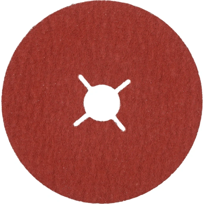 Керамический фибровый диск со шлицами XF885 (1 шт, 125х22 мм, P60) VSM 004968