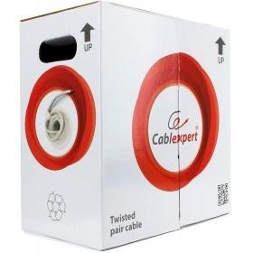 Cablexpert [UPC-6004-SOL] Кабель UTP кат.6, 4 пары, 0.57mm CCA одножильный серый 305м