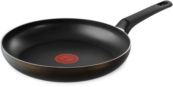Сковорода Tefal Easy Plus 4237122 круглая 22см ручка несъемная без крышки черный 9100054094